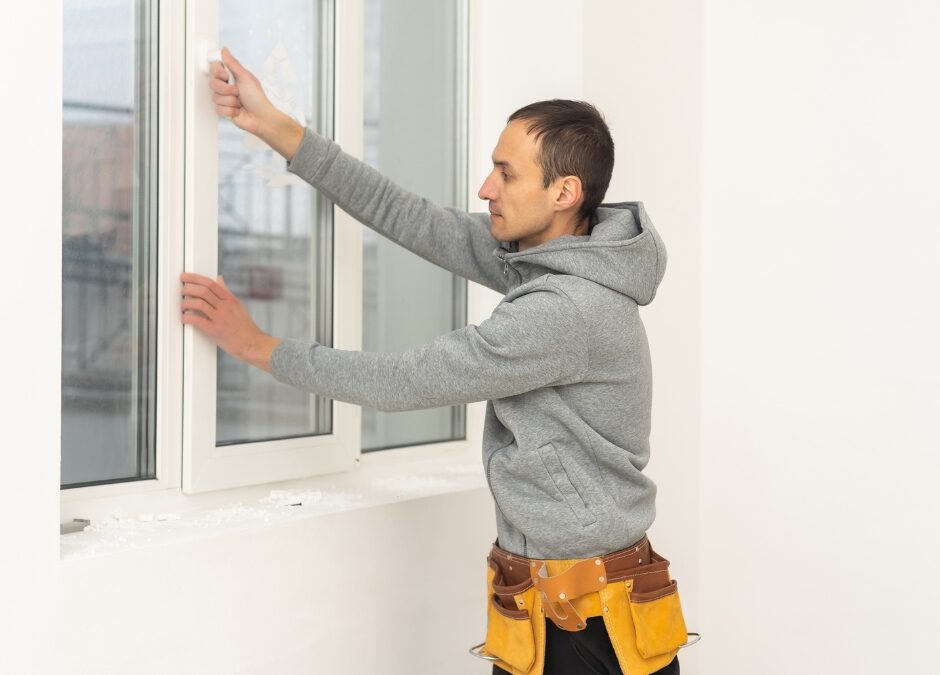 Person opening the window